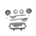 1966 GT MUSTANG FOG LAMP BAR KITS, (GT8 Fog Lamp Mounting Brackets Required)